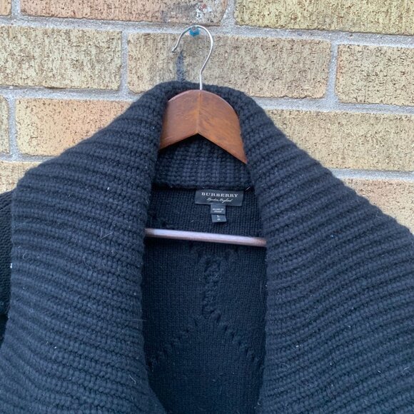 Vintage Burberry London Quilted Jacket Large Black - Picture 4 of 6